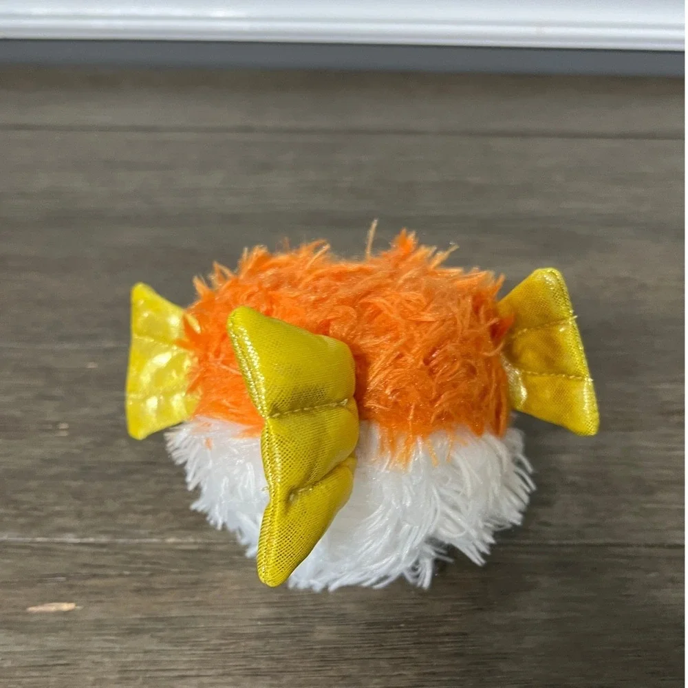 Orange Fish Plush Stuffed Animal Toy Ocean Life Orange White Yellow‎ Mini 4 inch